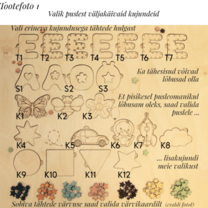 Puslest väljakäivad kujundid