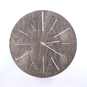 Wooden wall clock