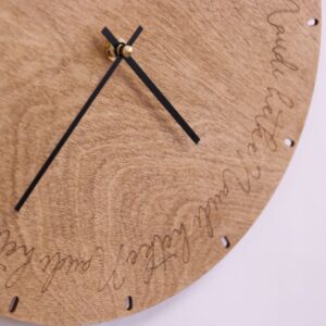 Wall clock Enjoy the moment