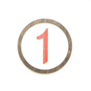 Ümar uksenumber raamis