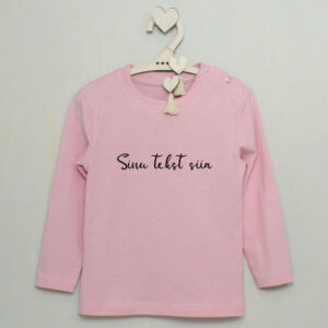 Roosa pikkade varrukatega särk