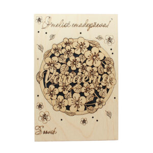 Puidust kaart emadepäevaks