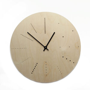 Puidust seinakell Dot